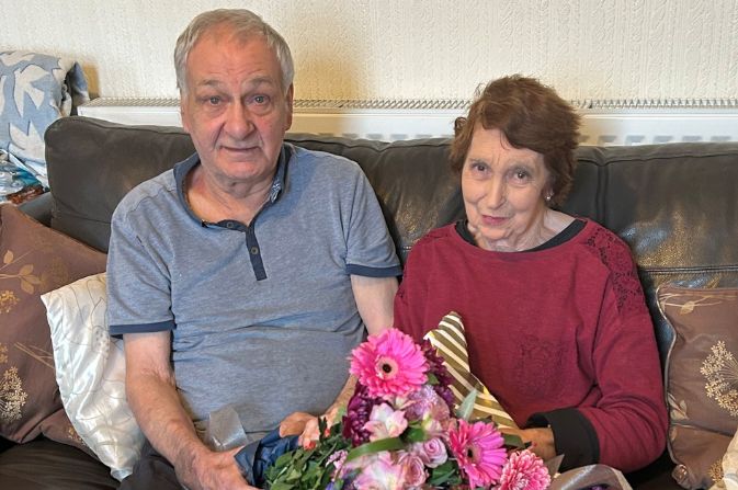Lilian and Stan foster carers from Derbyshire