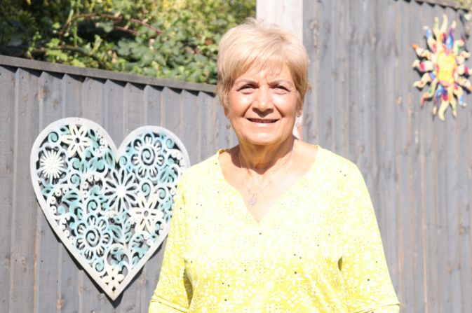 Foster carer Cheryl Barnard